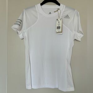 Adidas Women’s PRIMEGREEN Aeroready Club Tee - Tennis - Size Small - White